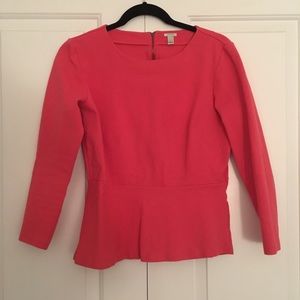 J. Crew Peplum Top